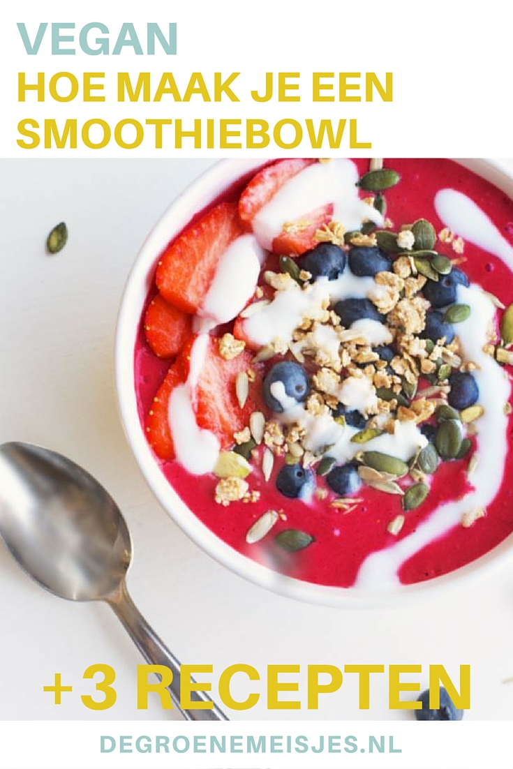Hoe maak je een smoothie bowl? Lees onze tips en 3 heerlijke recepten met fruit. Ideaal als ontbijt, gezond en heerlijk fris.