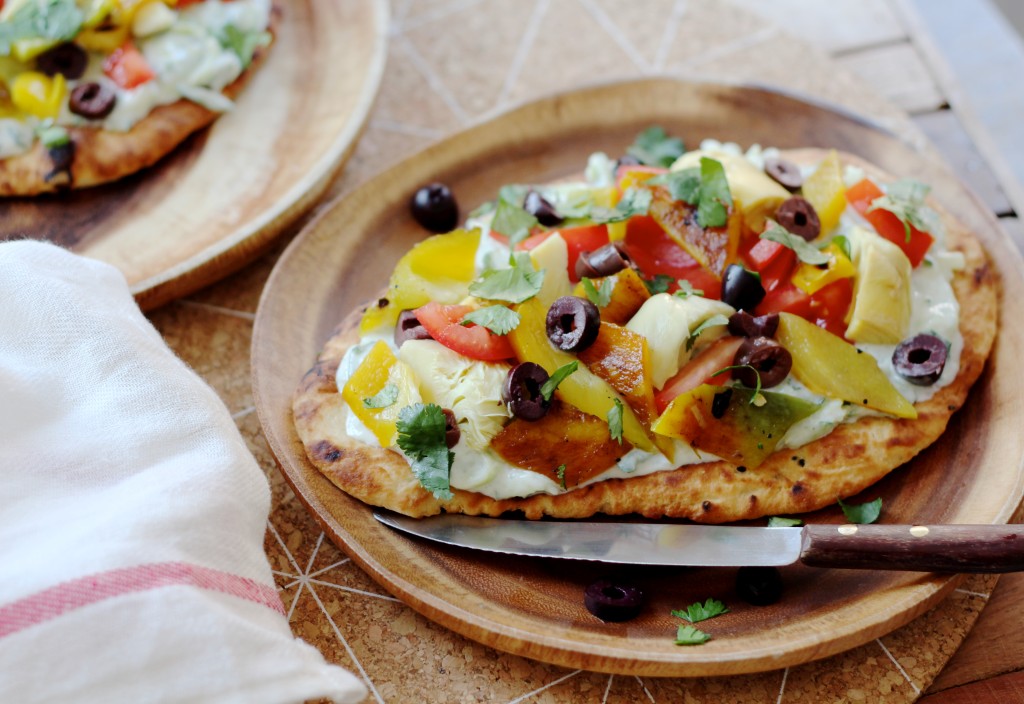 pizza op naan