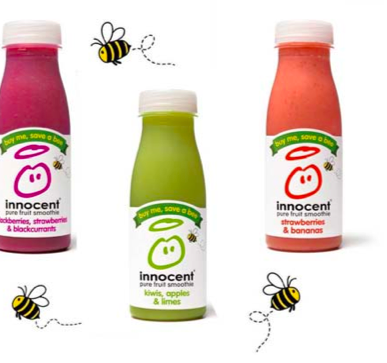 Kort leven Giftig Proficiat Innocent smoothies // I love beeing | De Groene Meisjes