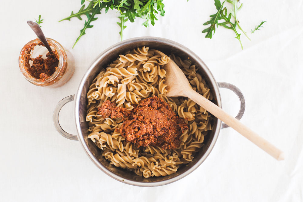 pasta pesto rosso