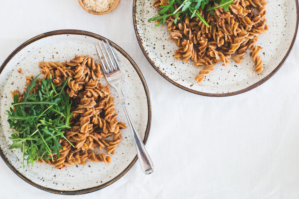 vegan comfort food pasta