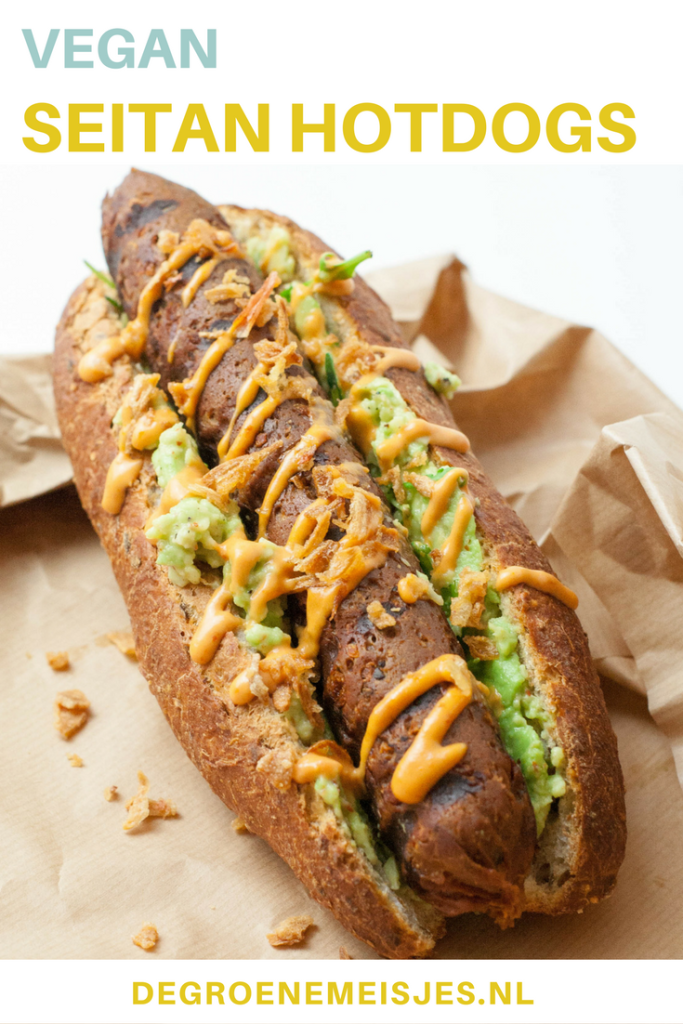 Gastrecept seitan hotdogs van Joyce De Groene Meisjes