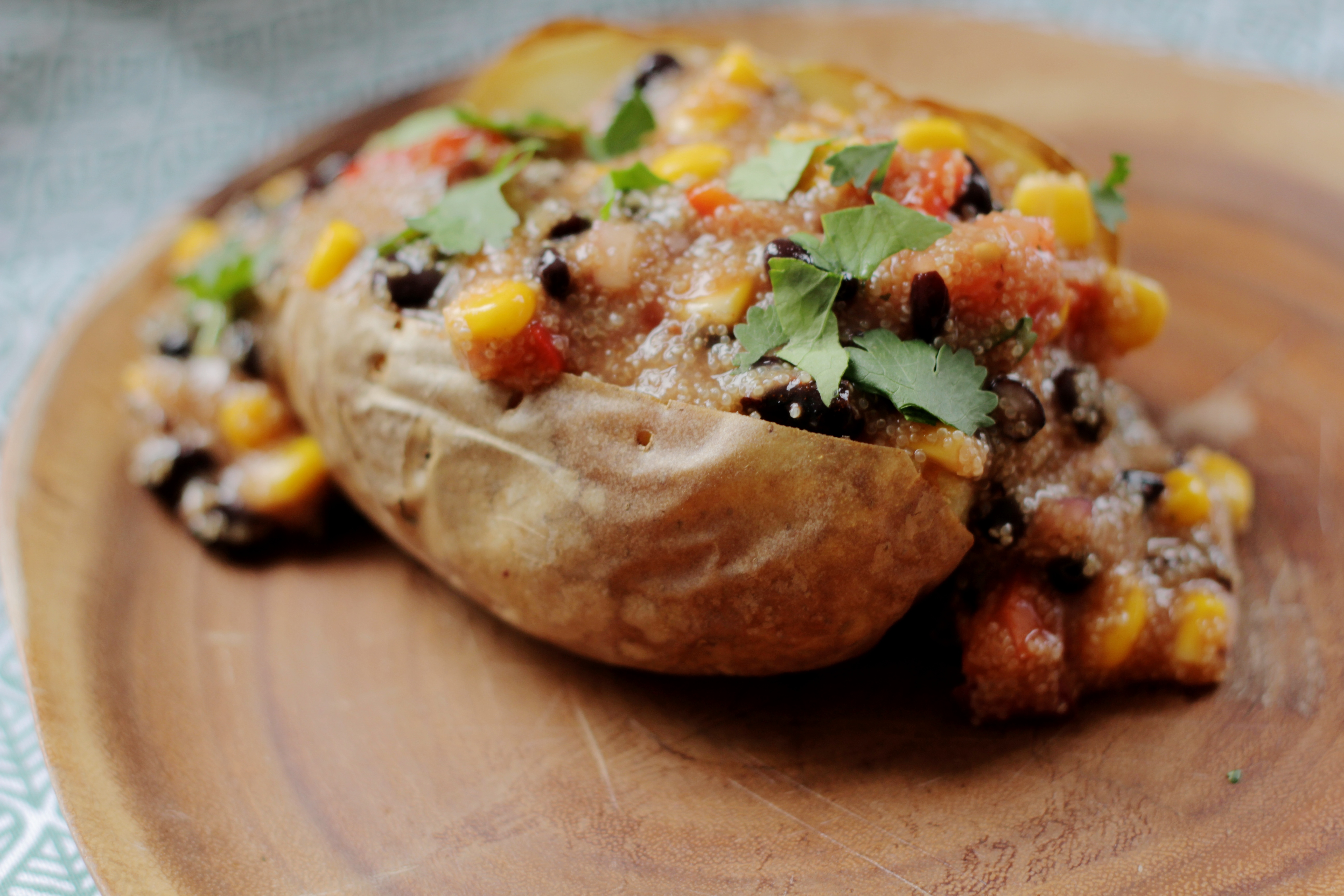 Ongekend Recept: gepofte aardappel met 'Mexicaanse' amarant | De Groene Meisjes YT-53