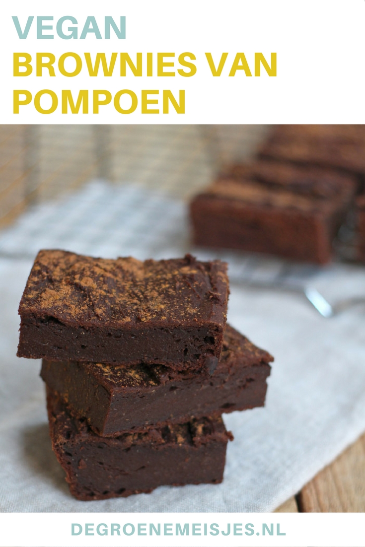 Eén van onze  succes recepten: brownies van pompoen en speltmeel. Iets voor jou om eens uit te proberen?