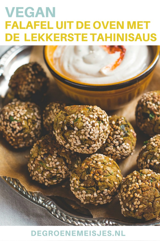 Falafel uit de oven De Groene Meisjes